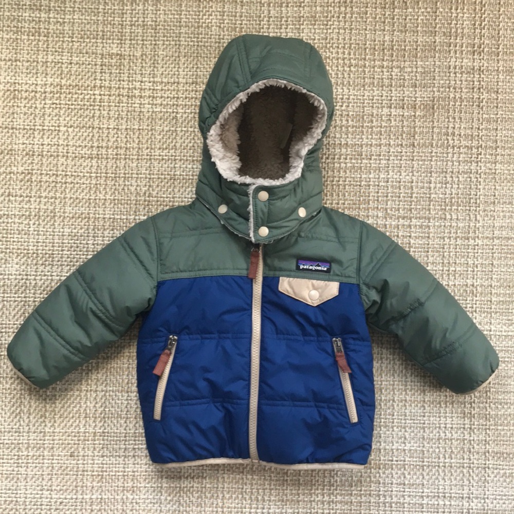 Patagonia Reversible Tribbles Jacket (size 12-18m)